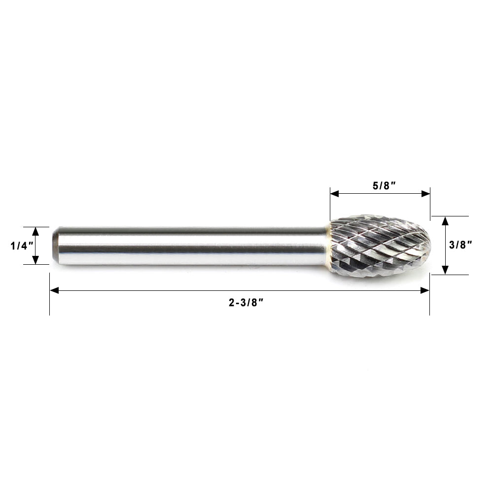 1/4″ (6mm) Shank Carbide Burrs SE-3