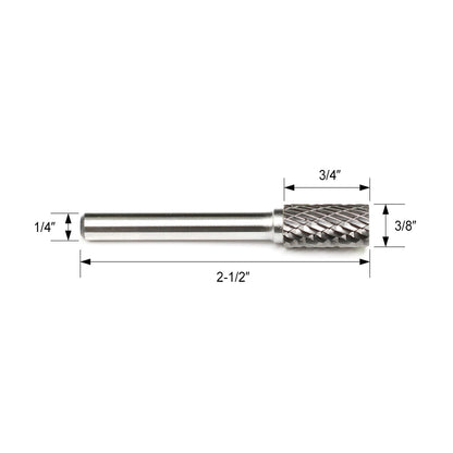 1/4″ (6mm) Shank Carbide Burrs SA-3L4